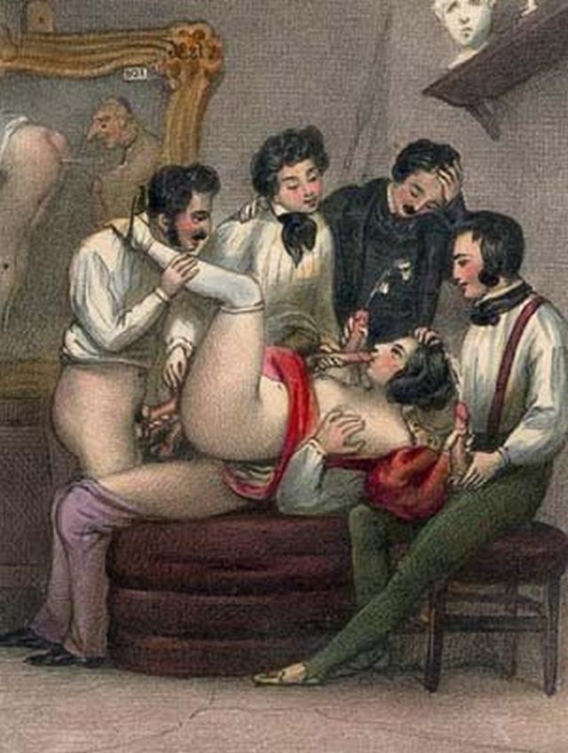 В далеком прошлом тоже был разврат 2 фото