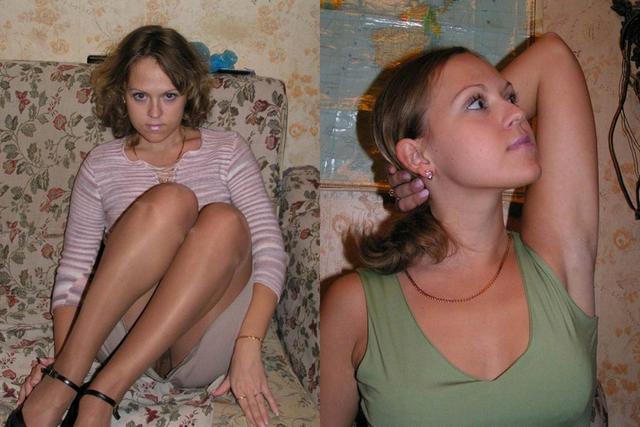 Голые и одетые развратницы разных мастей 4 фото