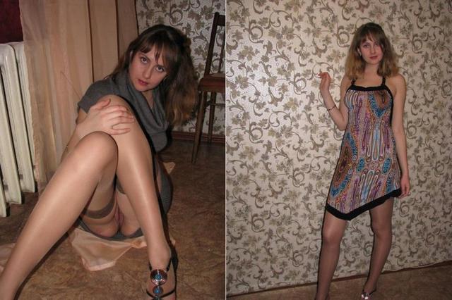 Голые и одетые развратницы разных мастей 2 фото