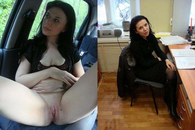 Голые и одетые развратницы разных мастей 17 фото