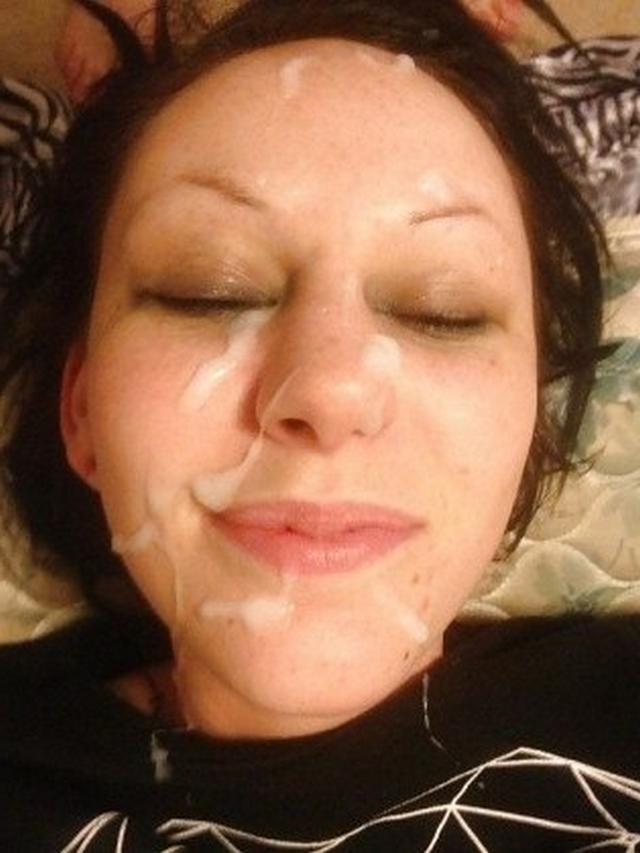 Кончей заливают лица любовниц 25 фото