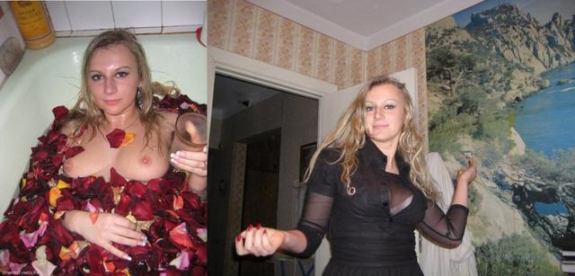 Раздетые и одетые телки разных возрастов 13 фото