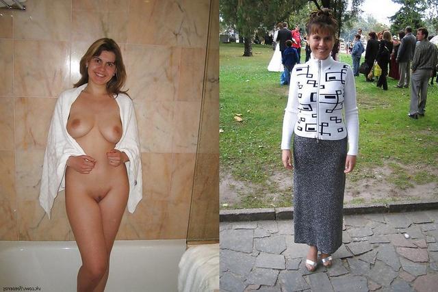 Раздетые и одетые телки разных возрастов 7 фото